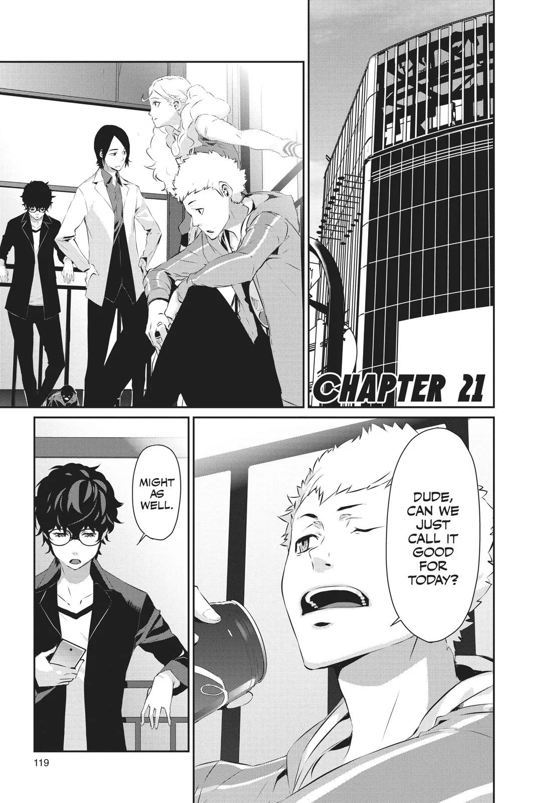 Persona 5 Chapter 21 – Page 1