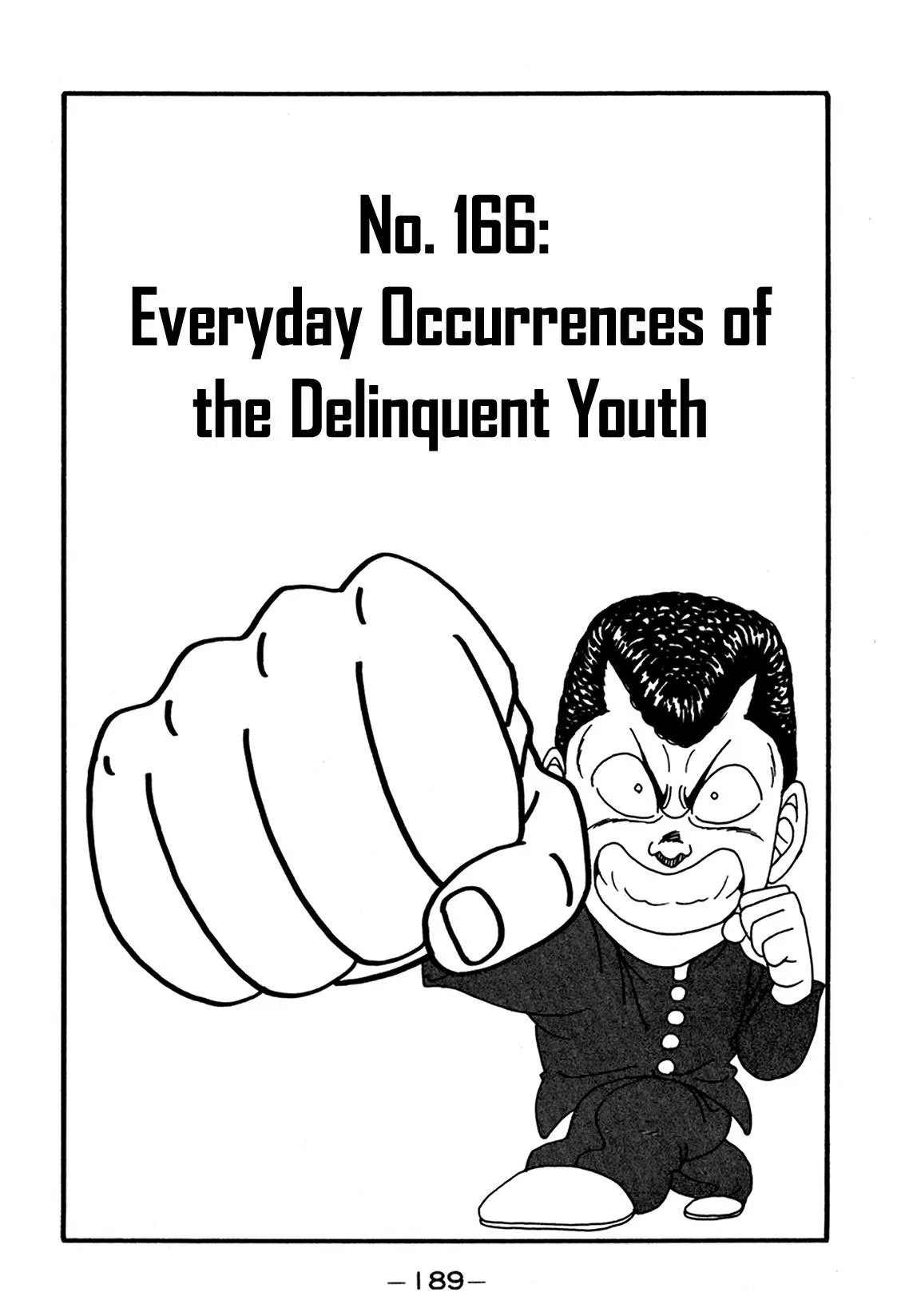 Be-Bop High School Chapter 166 – Page 1
