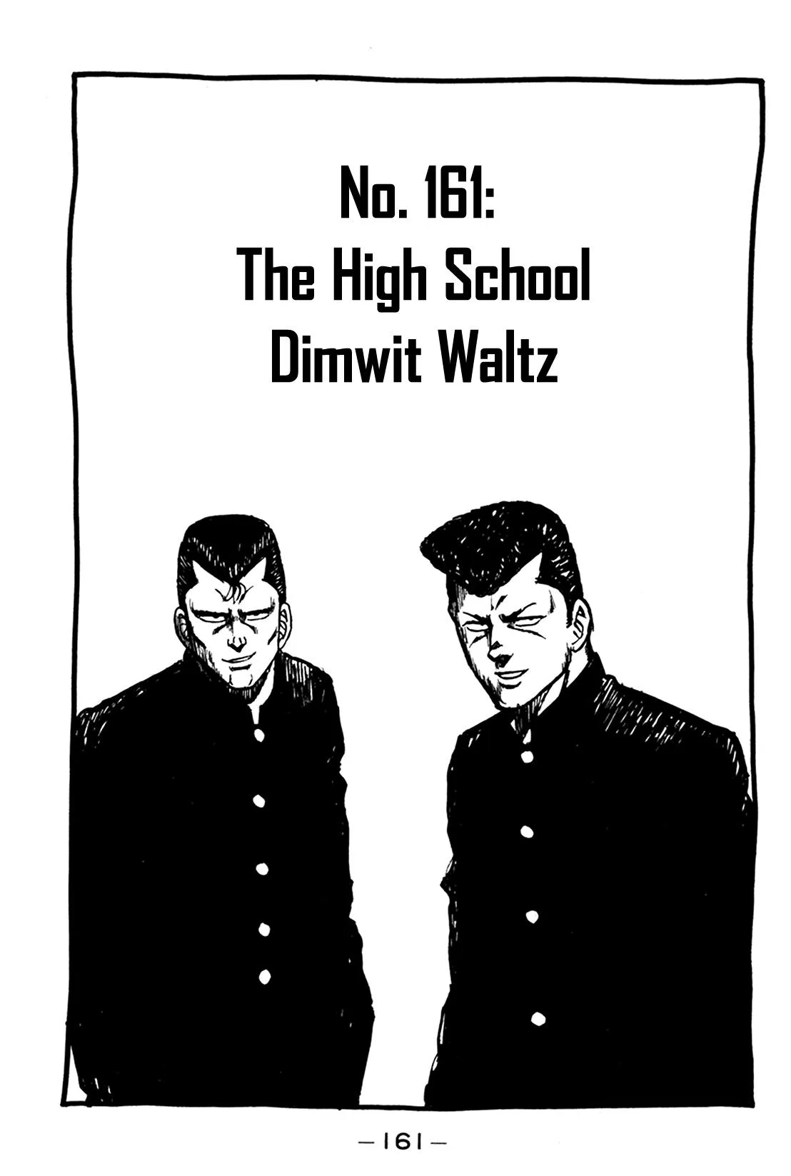 Be-Bop High School Chapter 161 – Page 1