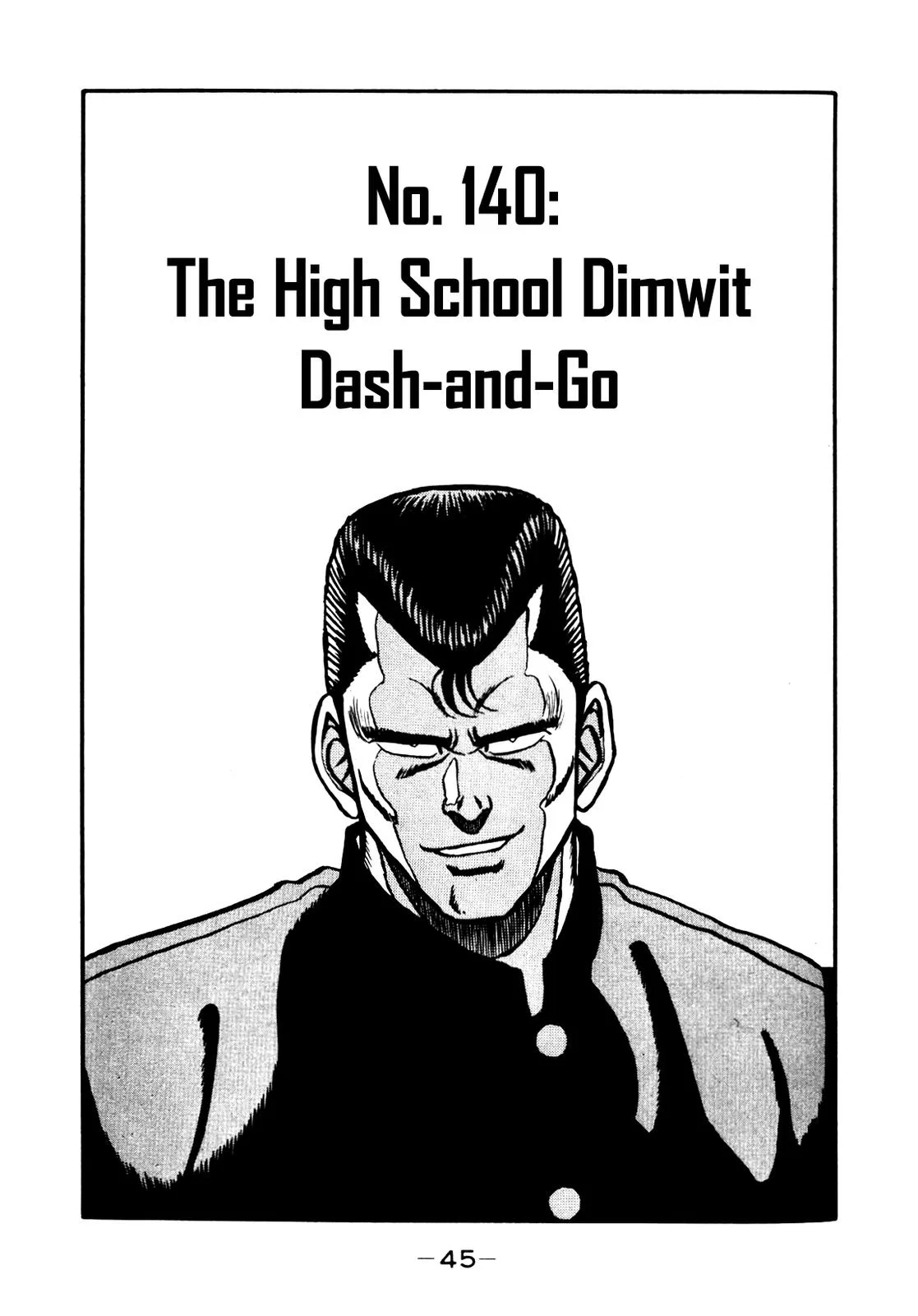 Be-Bop High School Chapter 140 – Page 1