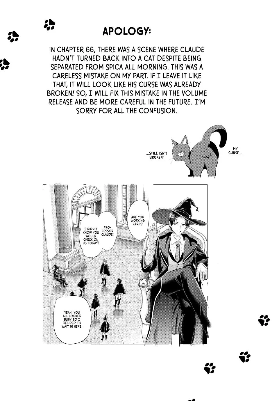 Anime – The Classroom of a Black Cat and a Witch Chapter 66 – Page 21