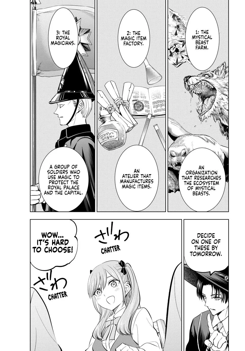 Anime – The Classroom of a Black Cat and a Witch Chapter 64 – Page 3