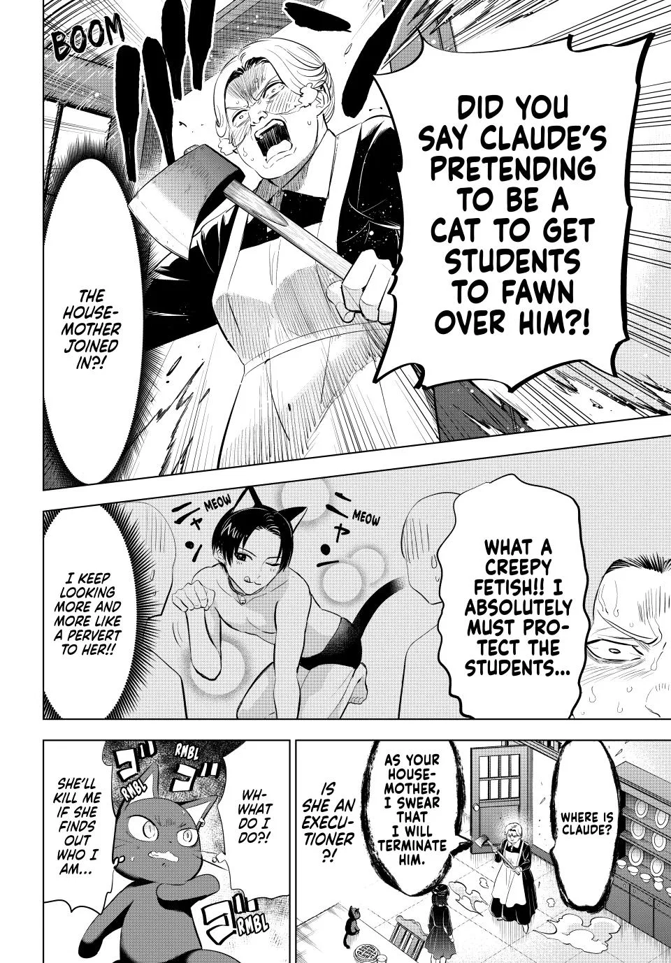 Anime – The Classroom of a Black Cat and a Witch Chapter 61 – Page 9