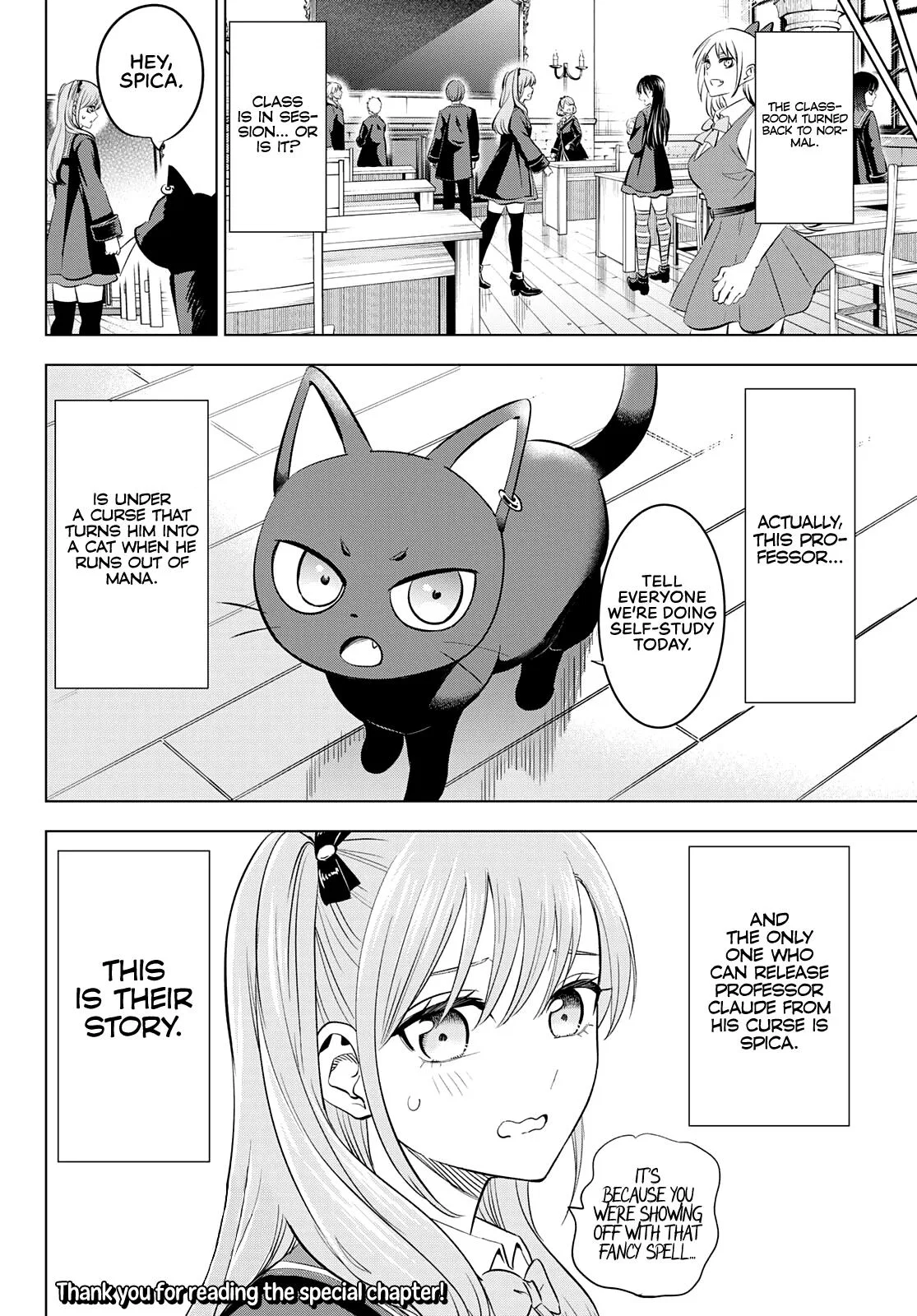 Anime – The Classroom of a Black Cat and a Witch Chapter 11.5 – Page 17