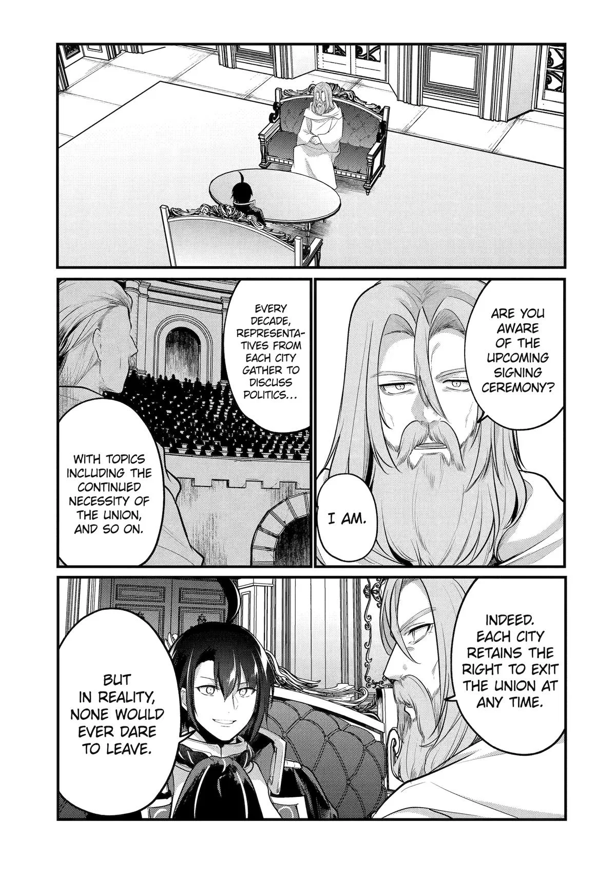 Sou da, Baikoku Shiyou ~Tensai Ouji no Akaji Kokka Saisei Jutsu~ Chapter 226 – Page 1