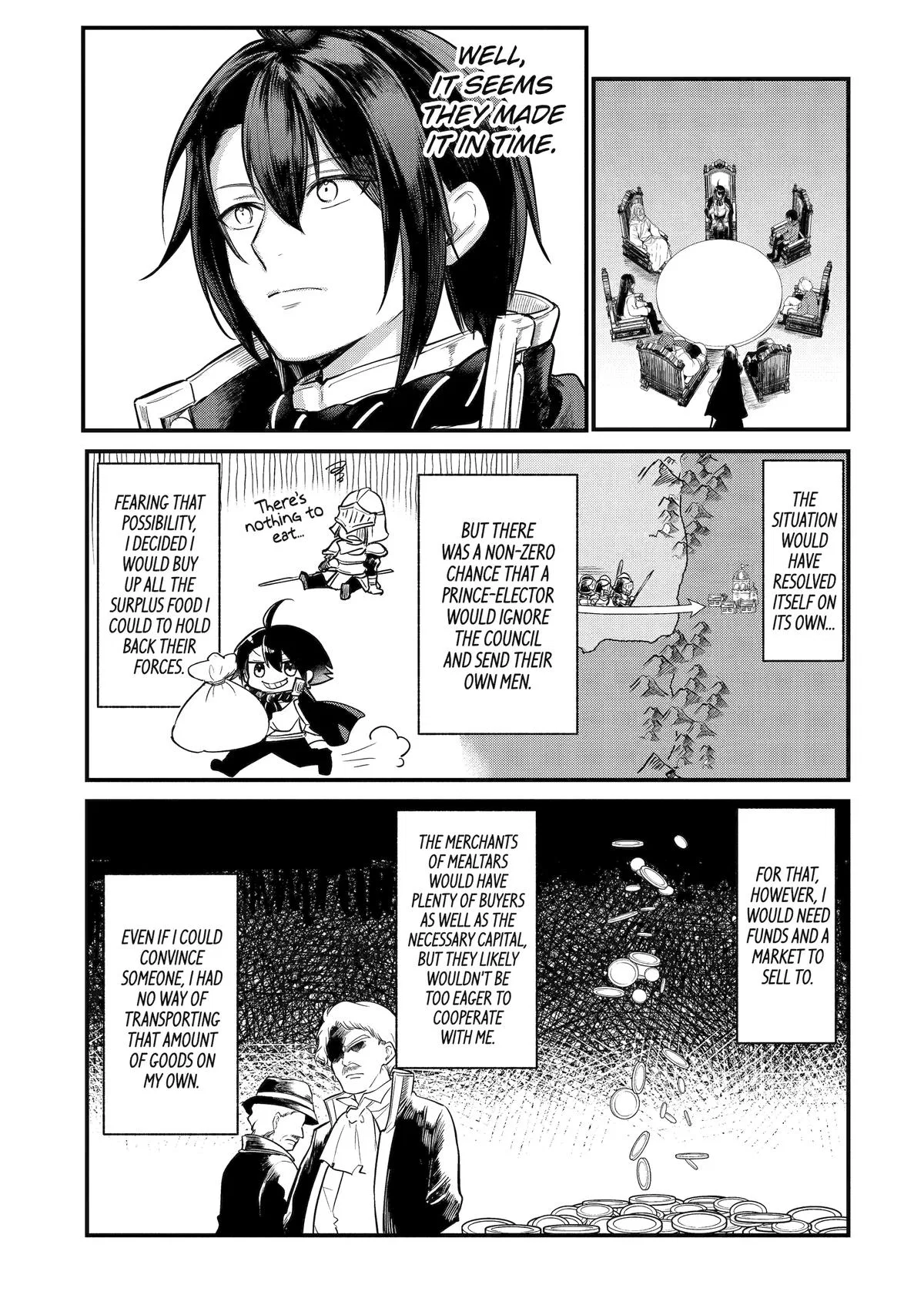 Sou da, Baikoku Shiyou ~Tensai Ouji no Akaji Kokka Saisei Jutsu~ Chapter 219 – Page 1