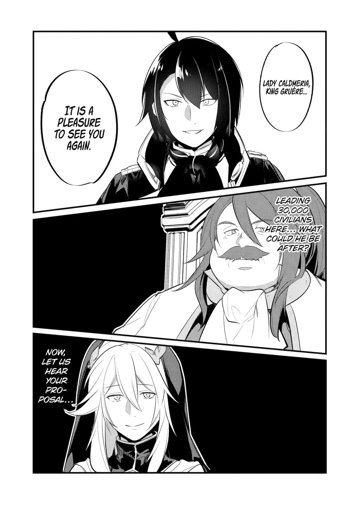 Sou da, Baikoku Shiyou ~Tensai Ouji no Akaji Kokka Saisei Jutsu~ Chapter 33 – Page 1