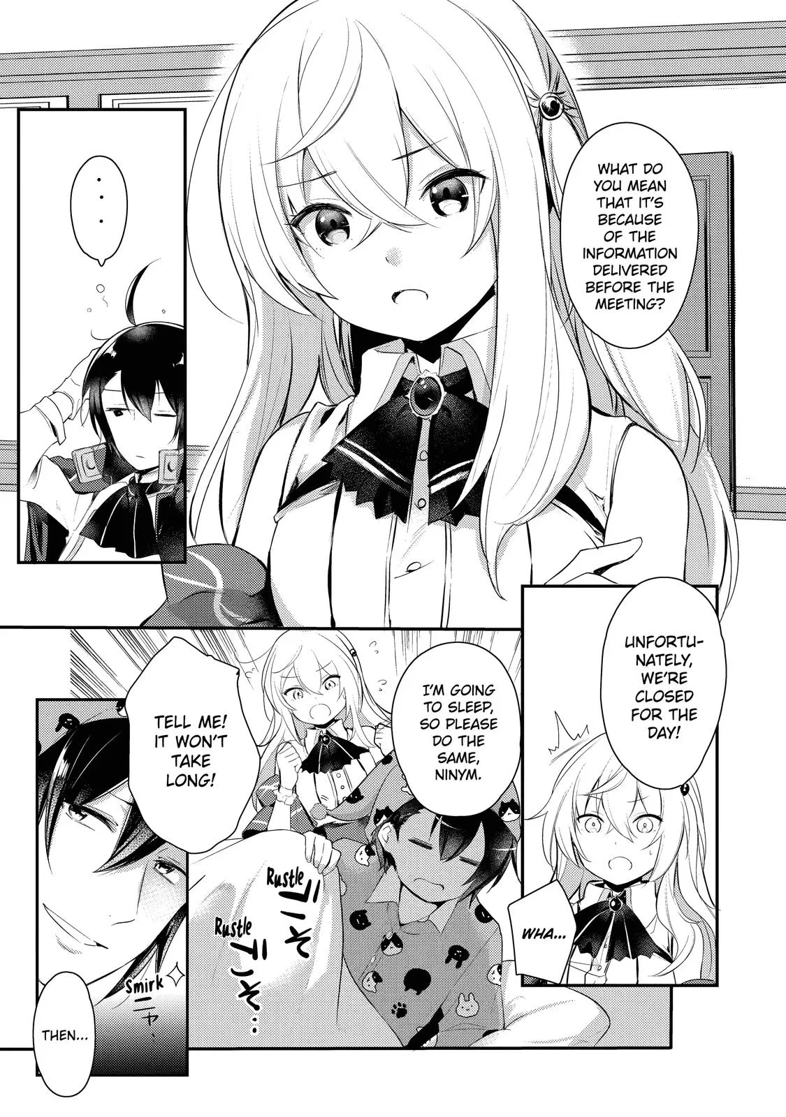 Sou da, Baikoku Shiyou ~Tensai Ouji no Akaji Kokka Saisei Jutsu~ Chapter 2 – Page 1