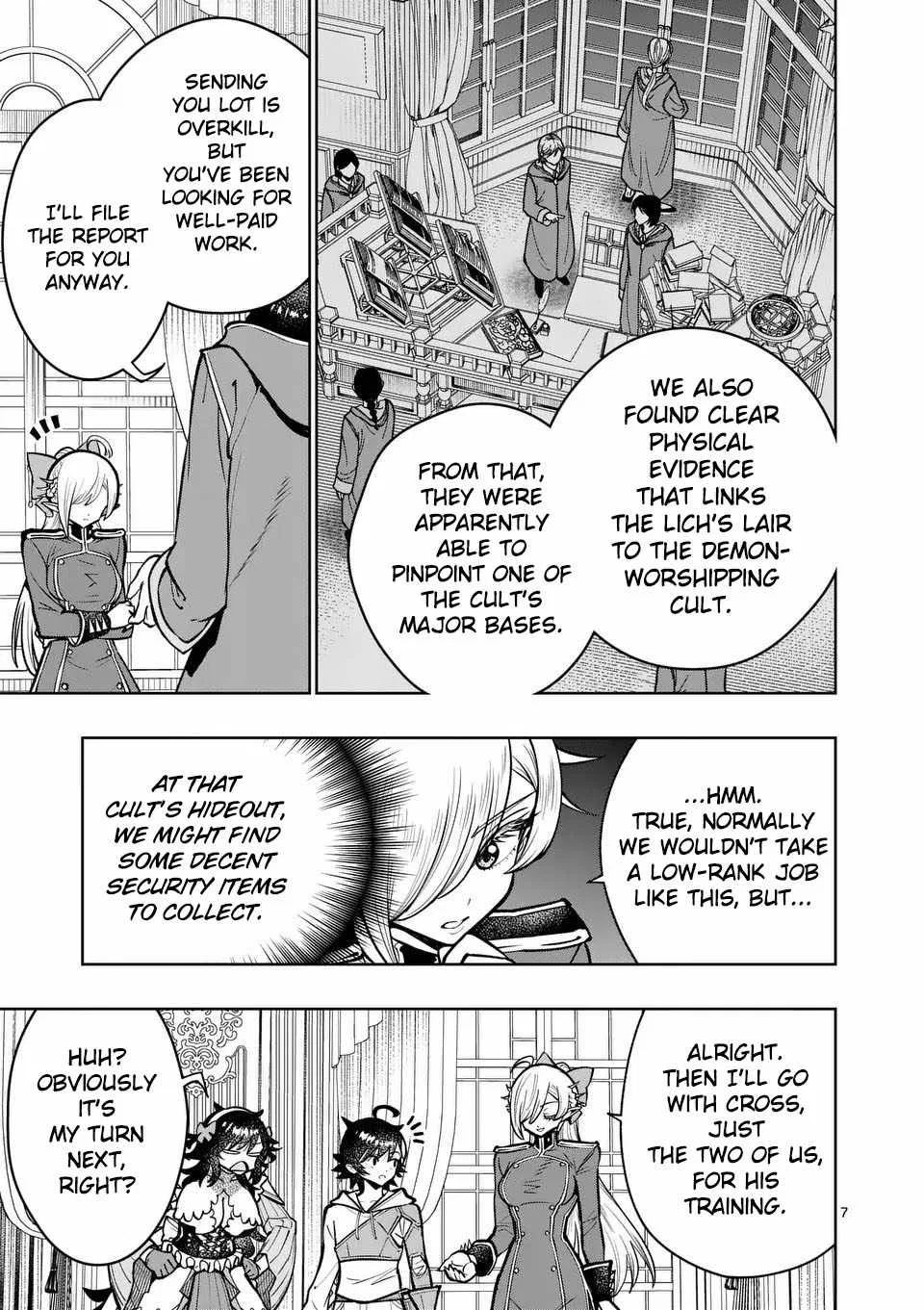 The Strongest Female Masters, Who Are Trying to Raise Me Up, Are in Shambles Over Their Training Policy Chapter 73 – Page 7