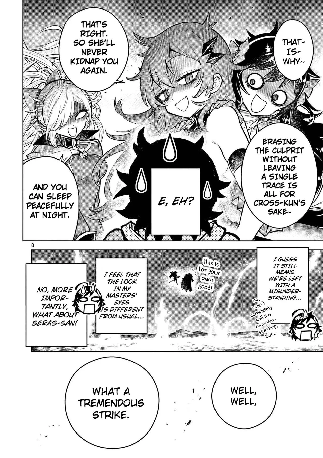 The Strongest Female Masters, Who Are Trying to Raise Me Up, Are in Shambles Over Their Training Policy Chapter 65 – Page 8