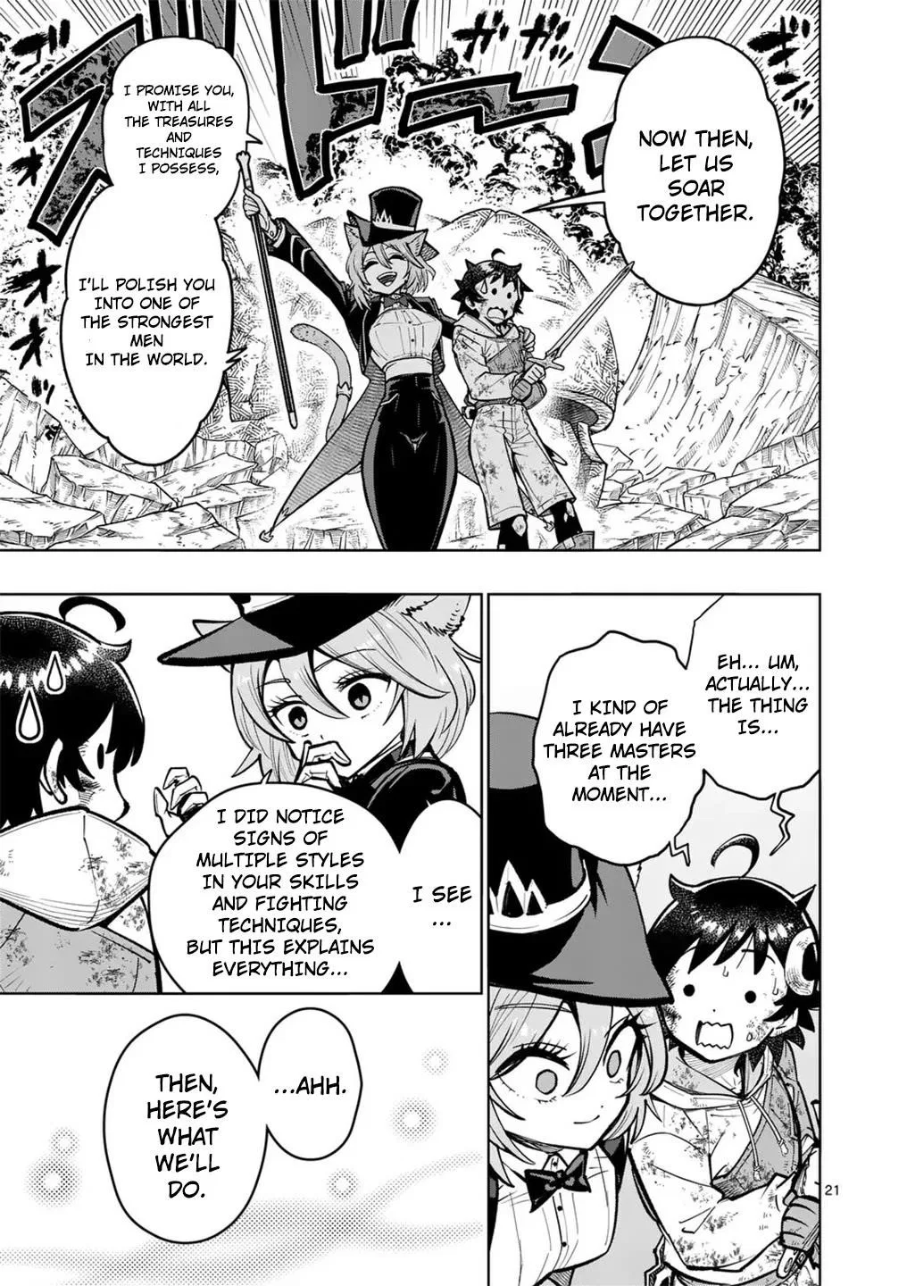 The Strongest Female Masters, Who Are Trying to Raise Me Up, Are in Shambles Over Their Training Policy Chapter 60 – Page 21