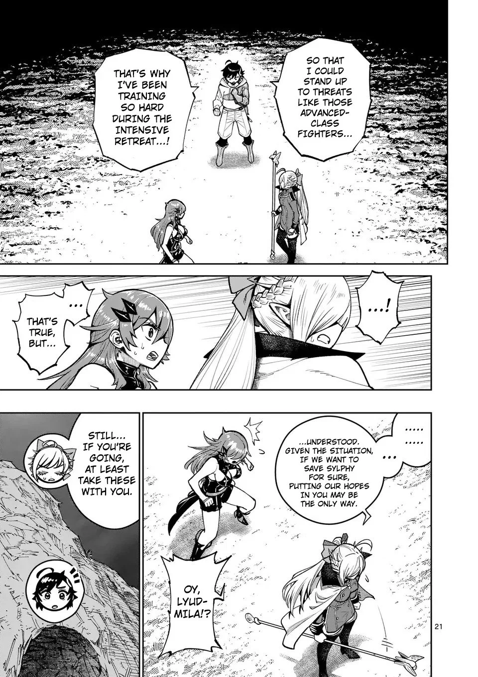 The Strongest Female Masters, Who Are Trying to Raise Me Up, Are in Shambles Over Their Training Policy Chapter 50 – Page 22