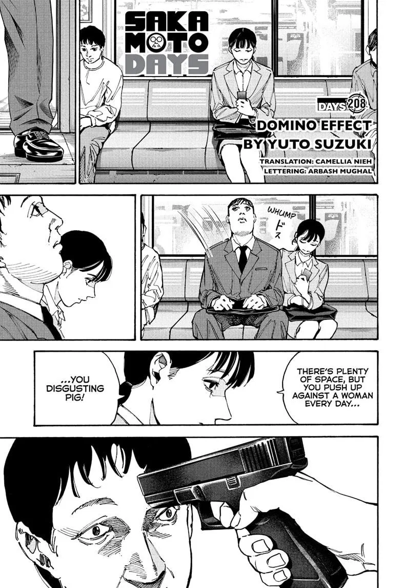 Sakamoto Days Chapter 208 – Page 1