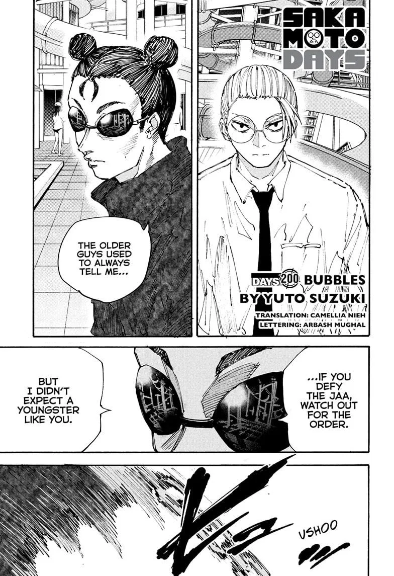 Sakamoto Days Chapter 200 – Page 1