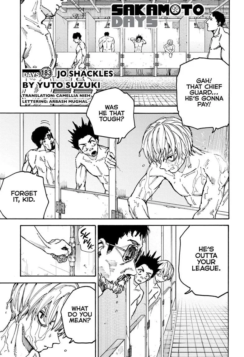 Sakamoto Days Chapter 183 – Page 1