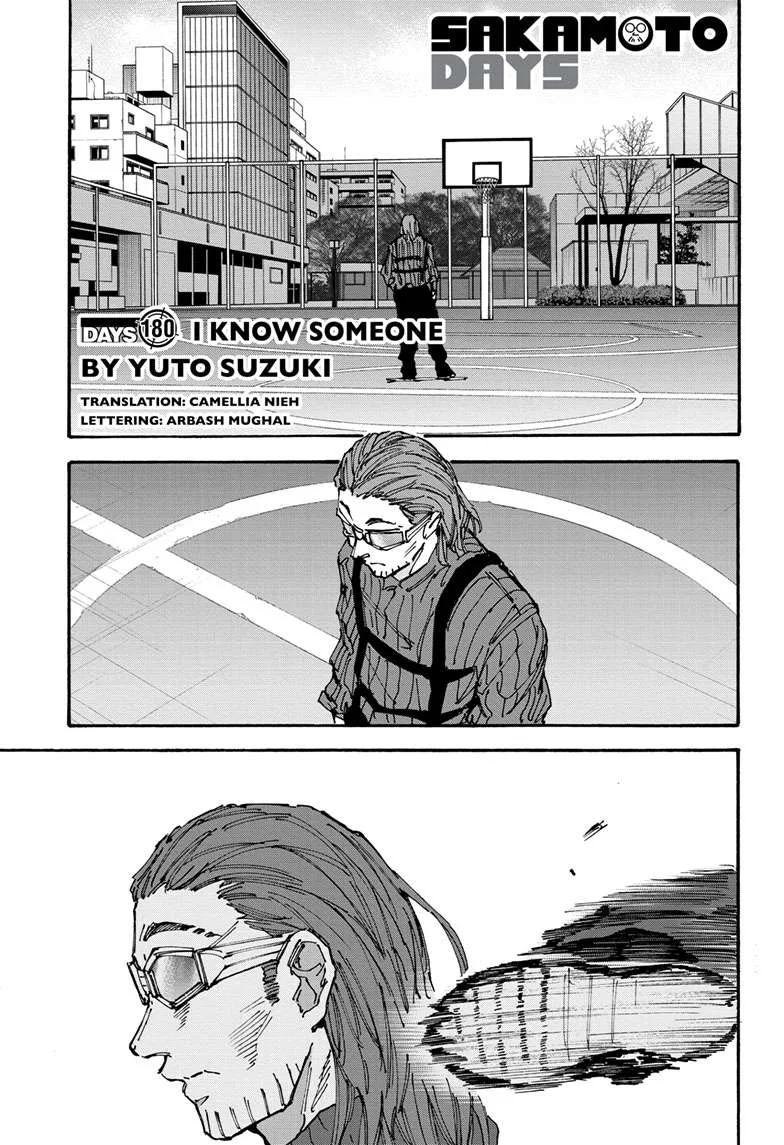 Sakamoto Days Chapter 180 – Page 1