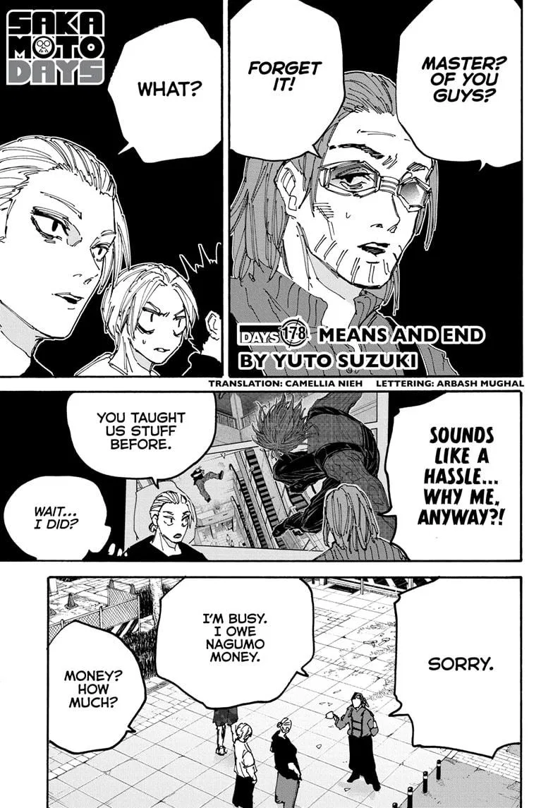 Sakamoto Days Chapter 178 – Page 1