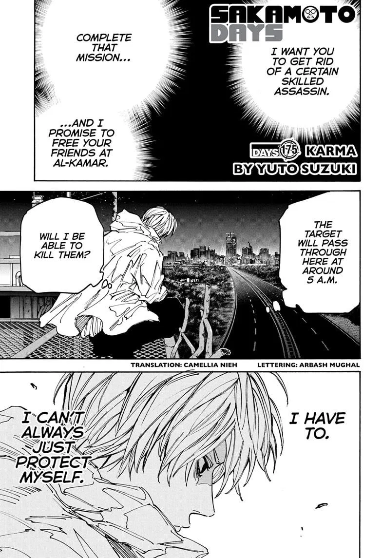 Sakamoto Days Chapter 175 – Page 1