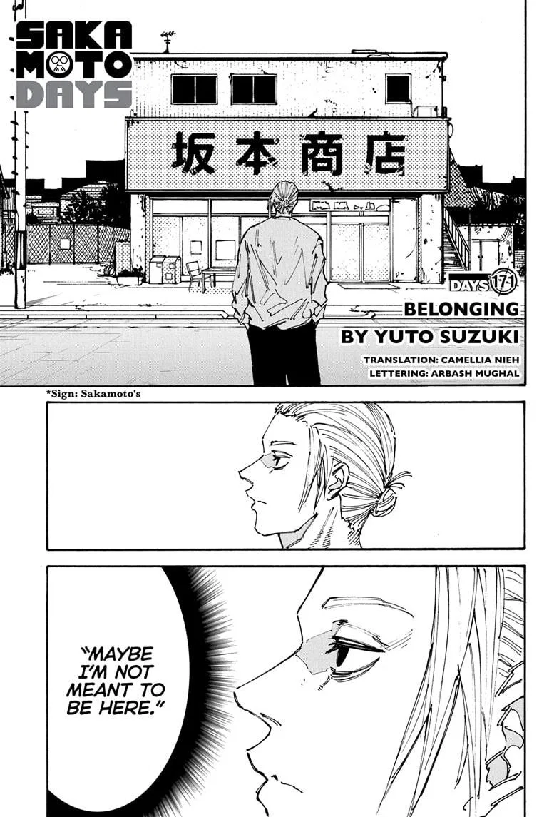 Sakamoto Days Chapter 171 – Page 1