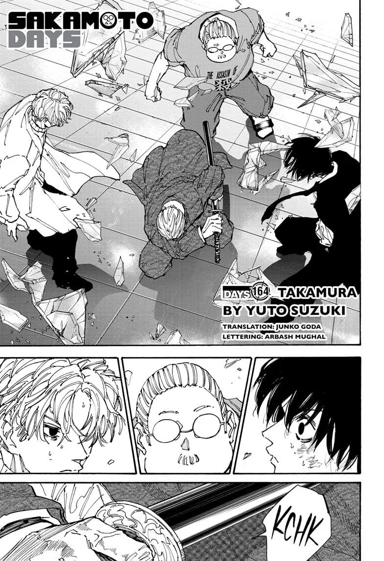 Sakamoto Days Chapter 164 – Page 1