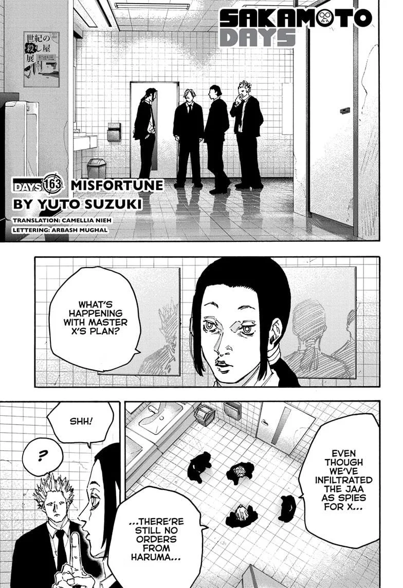 Sakamoto Days Chapter 163 – Page 1