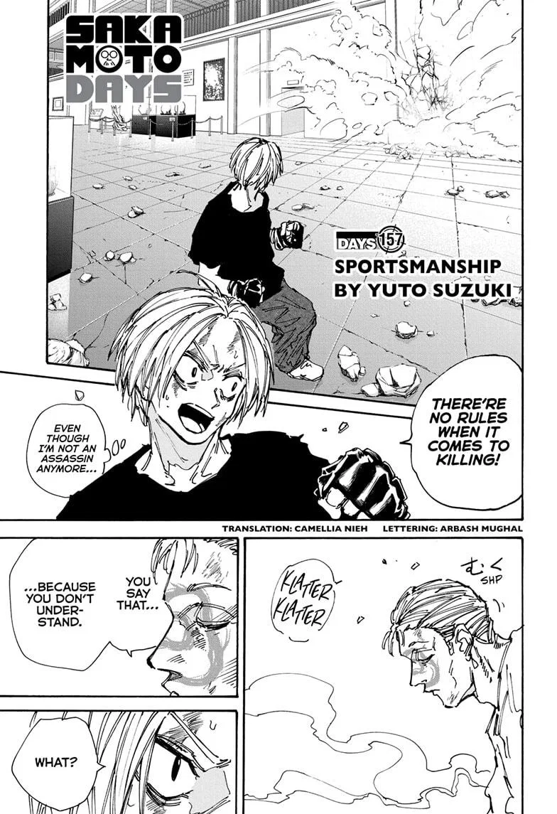 Sakamoto Days Chapter 157 – Page 1