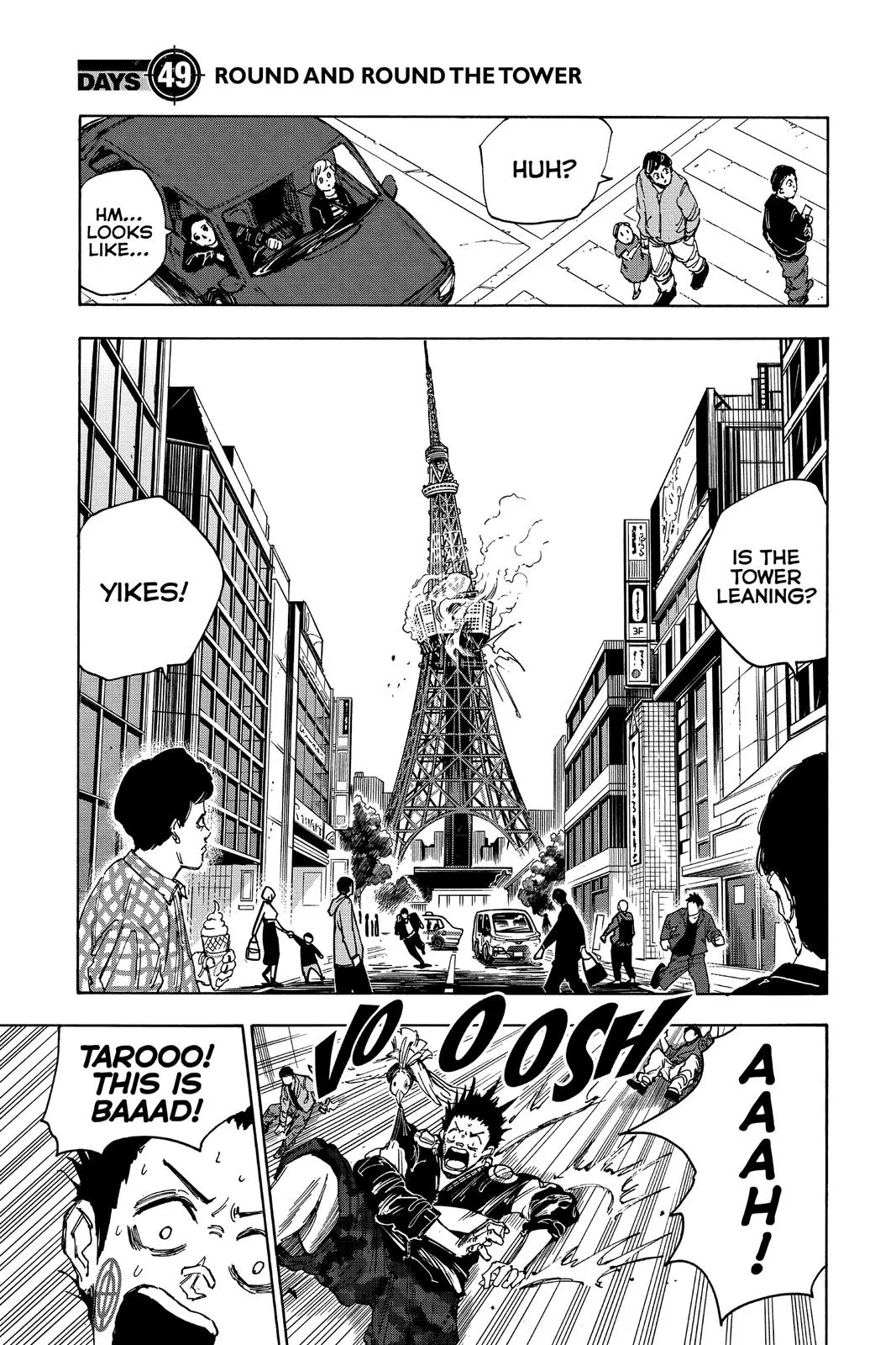 Sakamoto Days Chapter 49 – Page 1