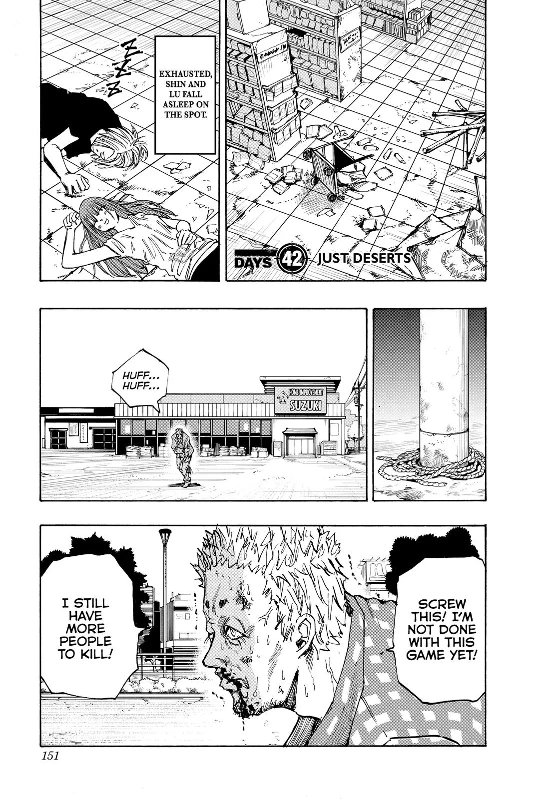 Sakamoto Days Chapter 42 – Page 1