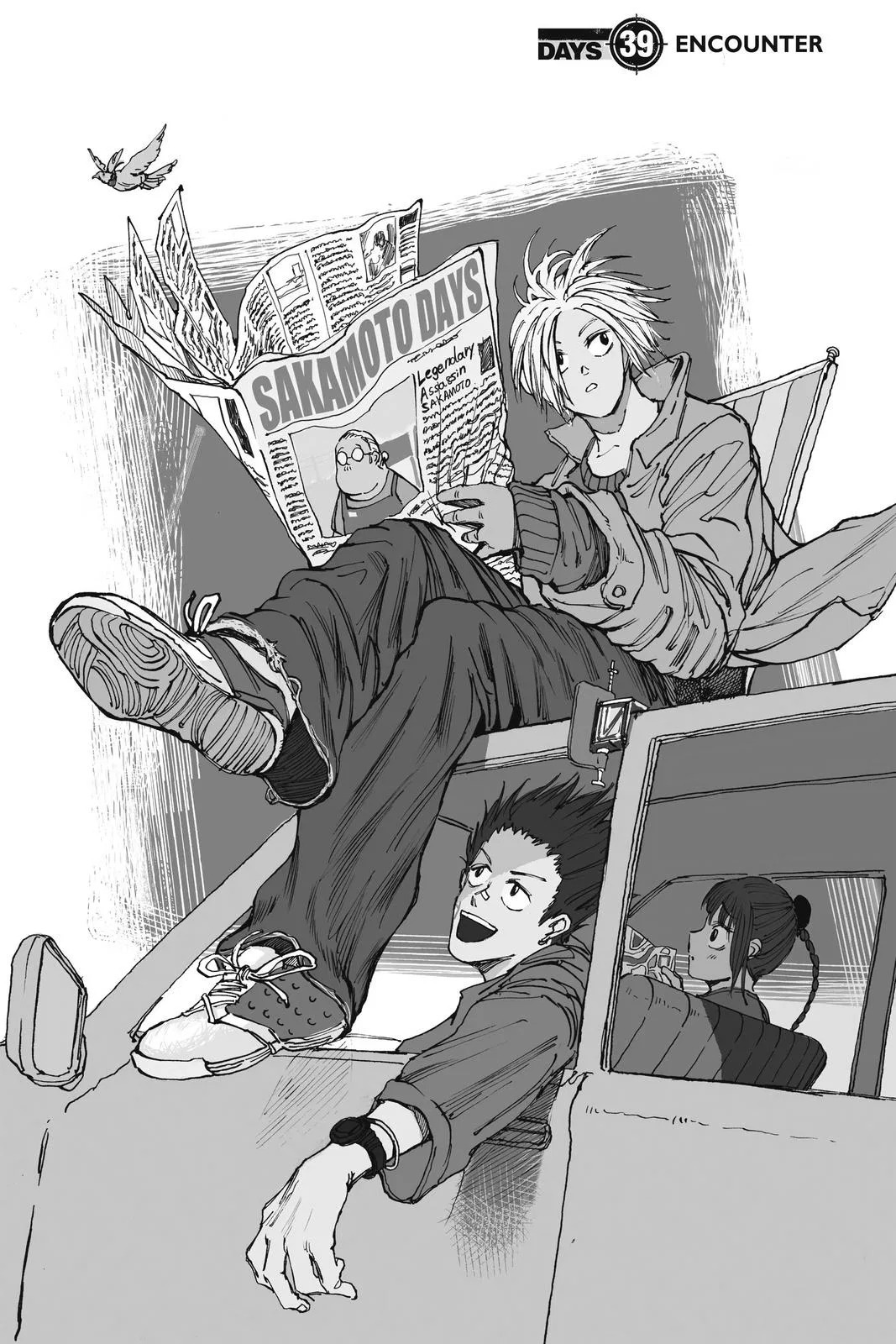 Sakamoto Days Chapter 39 – Page 1
