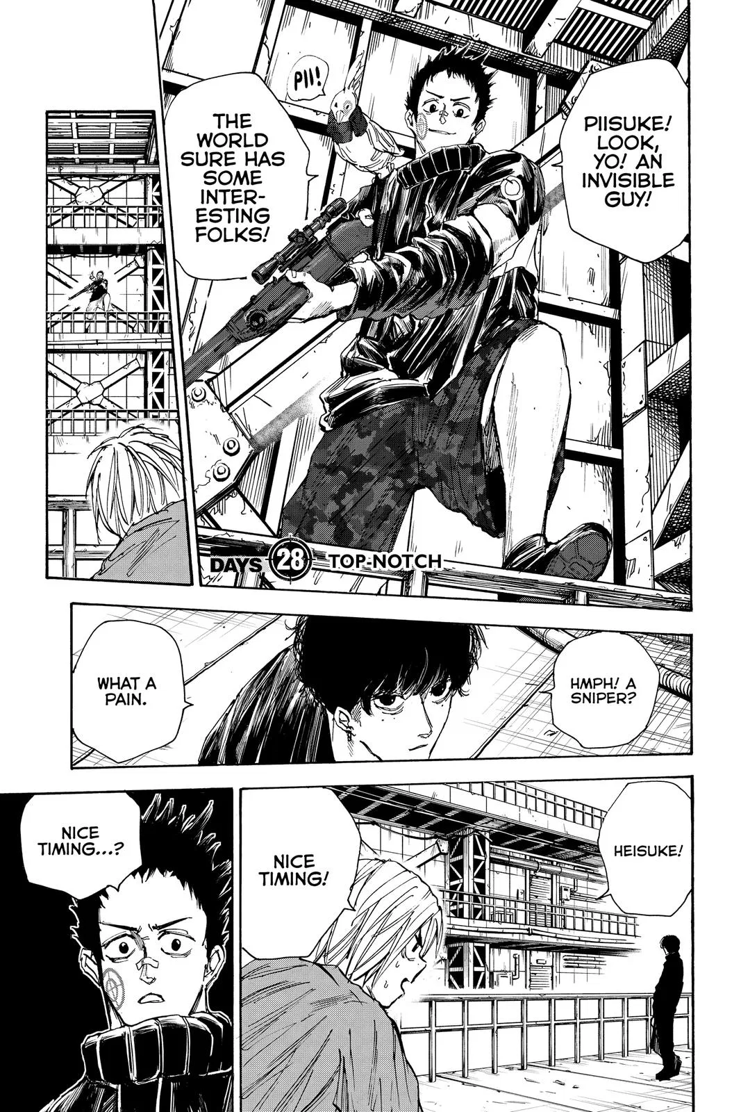 Sakamoto Days Chapter 28 – Page 1