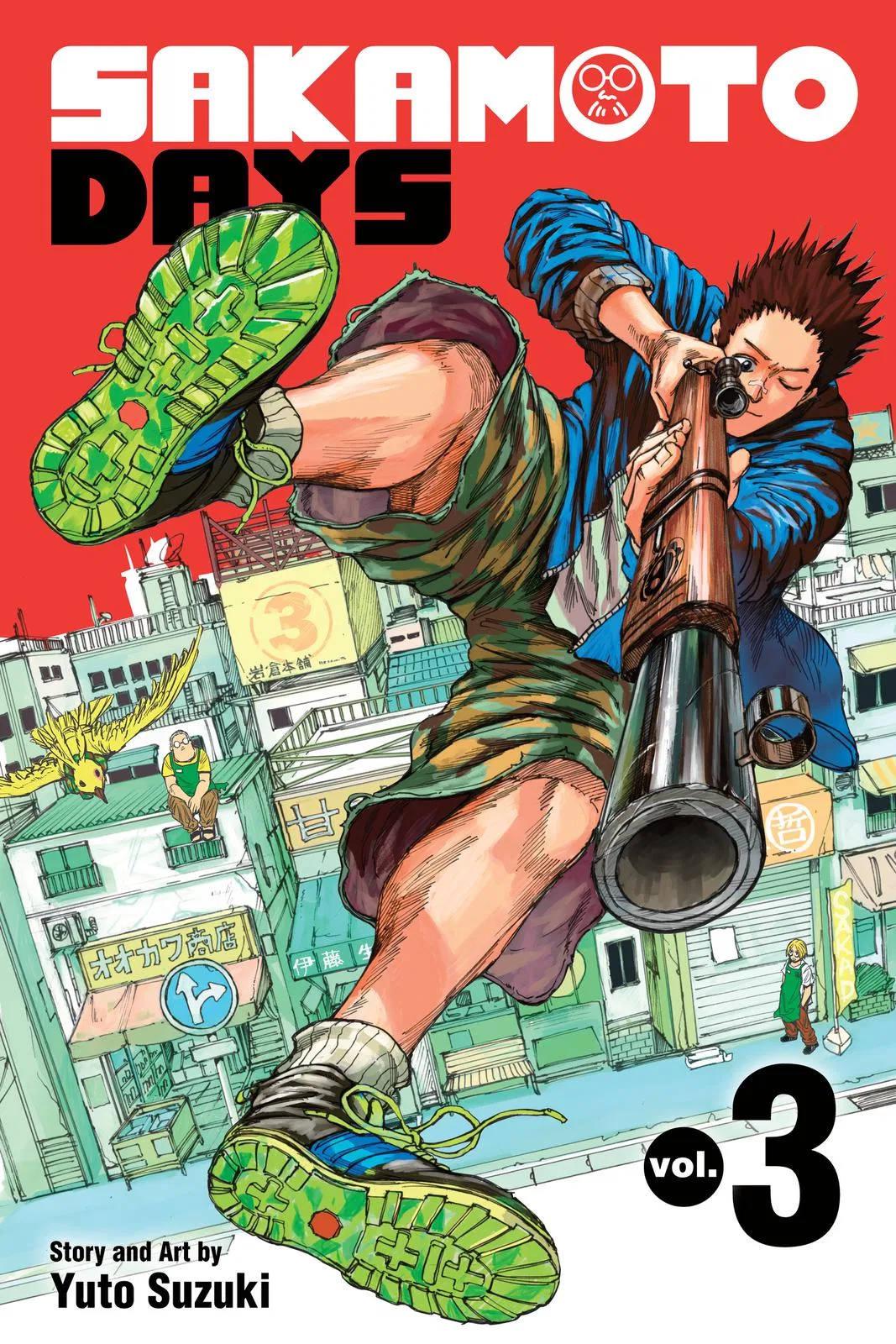 Sakamoto Days Chapter 17 – Page 1
