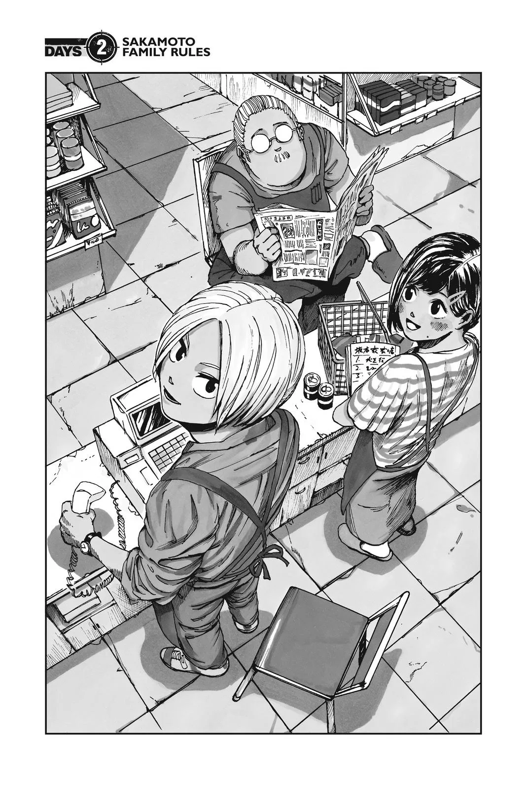 Sakamoto Days Chapter 2 – Page 1