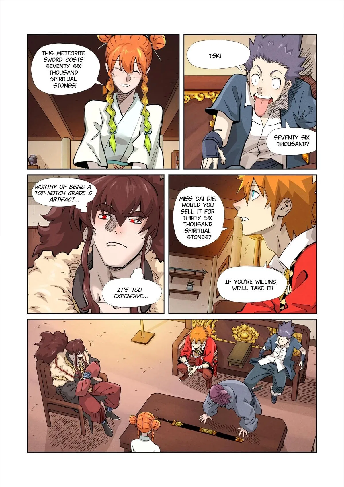 Tales of Demons and Gods Chapter 367.5 – Page 4