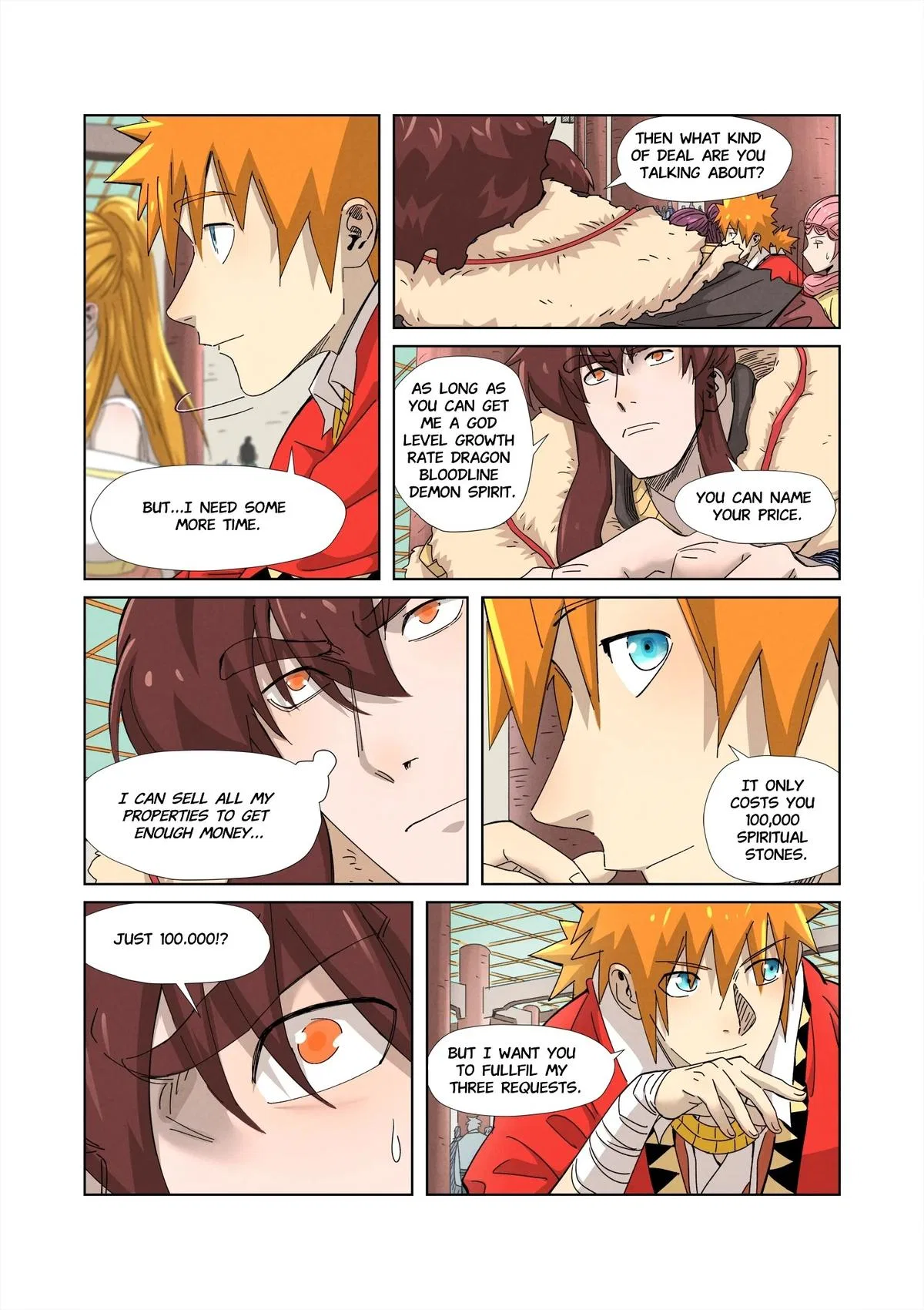 Tales of Demons and Gods Chapter 337.5 – Page 7