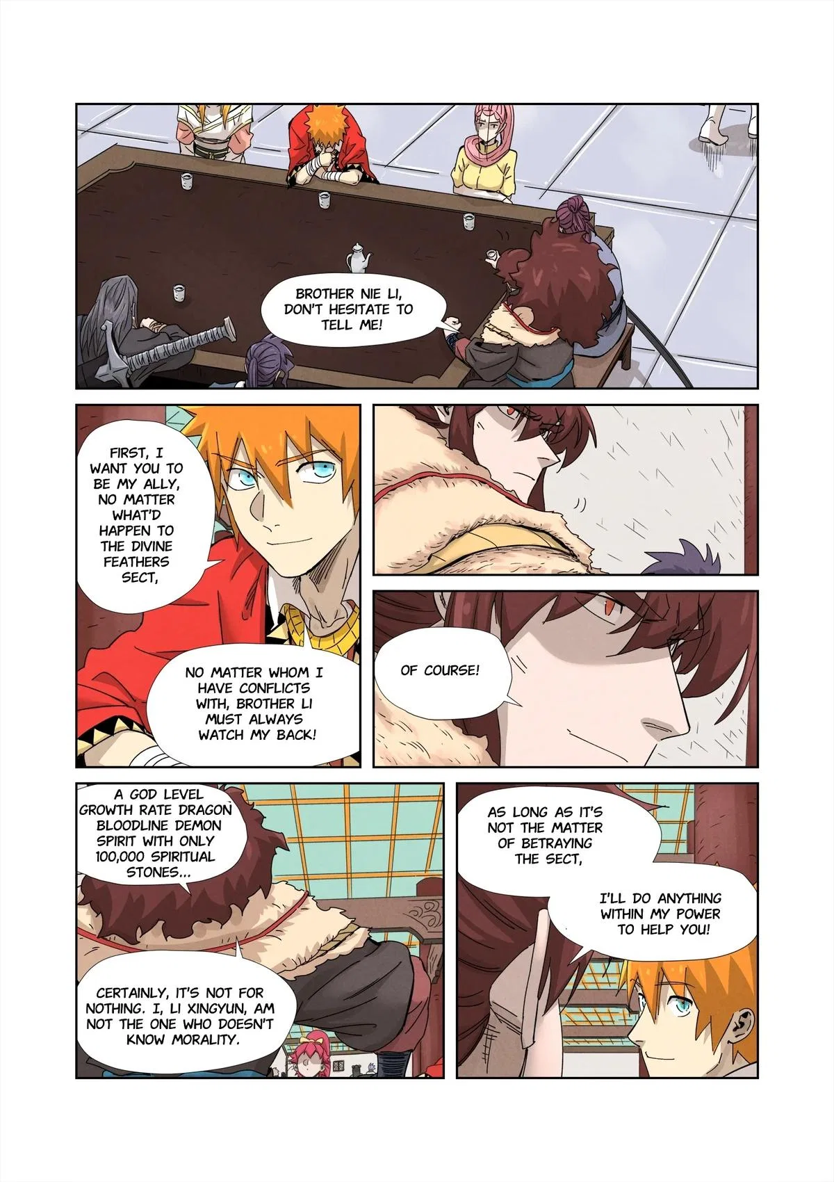 Tales of Demons and Gods Chapter 337.5 – Page 8