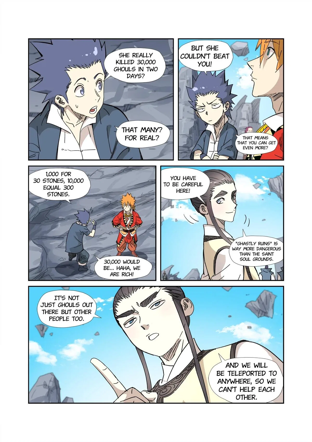 Tales of Demons and Gods Chapter 324.5 – Page 3