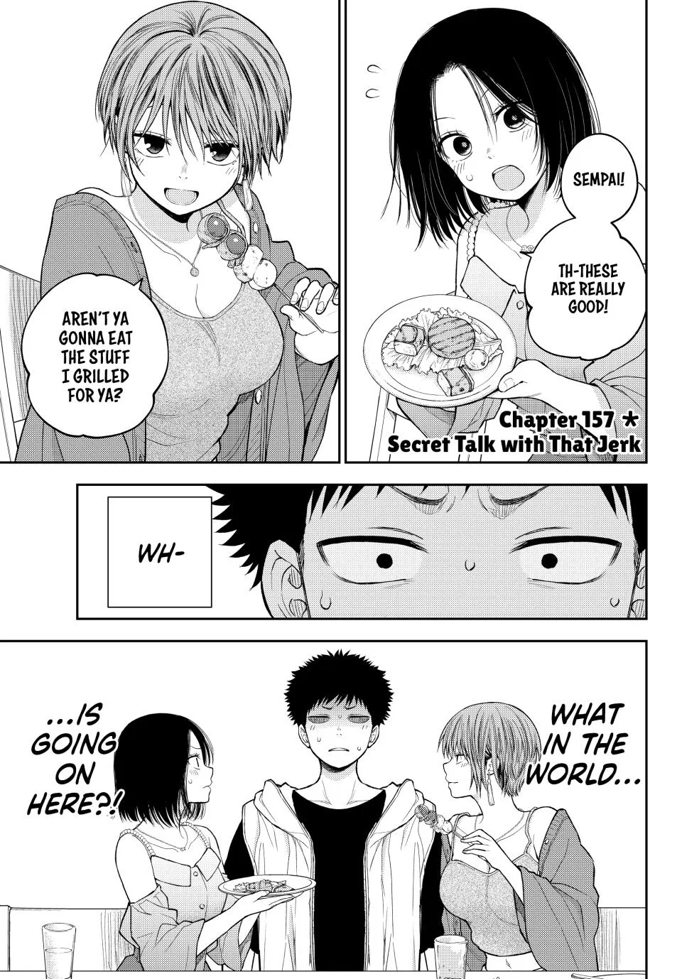 Kuroiwa Medaka is Proof Against My Cuteness & My Charms Are Wasted On Kuroiwa Medaka Chapter 157 – Page 1