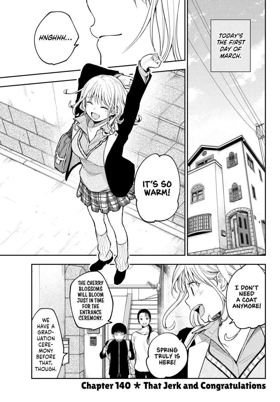 Kuroiwa Medaka is Proof Against My Cuteness & My Charms Are Wasted On Kuroiwa Medaka Chapter 140 – Page 1