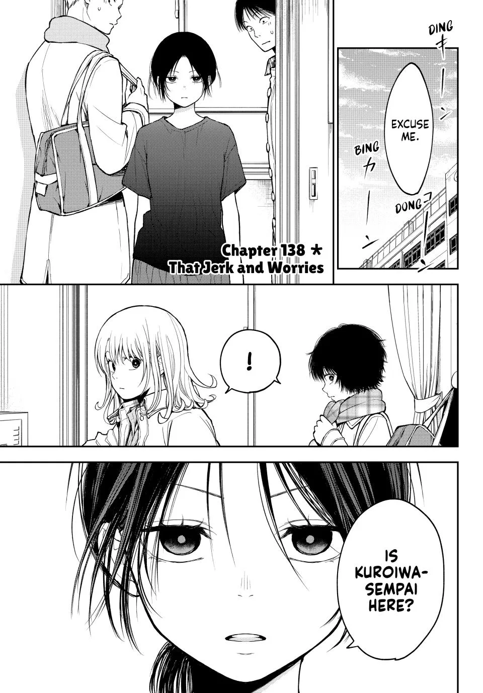 Kuroiwa Medaka is Proof Against My Cuteness & My Charms Are Wasted On Kuroiwa Medaka Chapter 138 – Page 1
