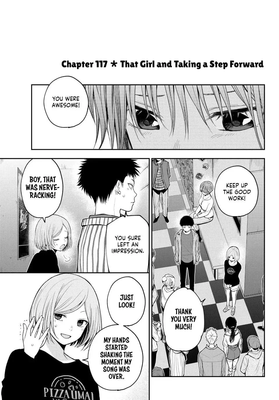 Kuroiwa Medaka is Proof Against My Cuteness & My Charms Are Wasted On Kuroiwa Medaka Chapter 117 – Page 1