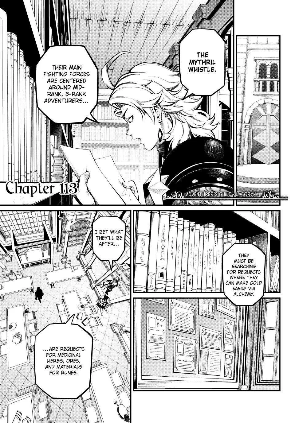 Anime – The Exiled Heavy Knight Knows How to Game the System Chapter 113 – Page 1
