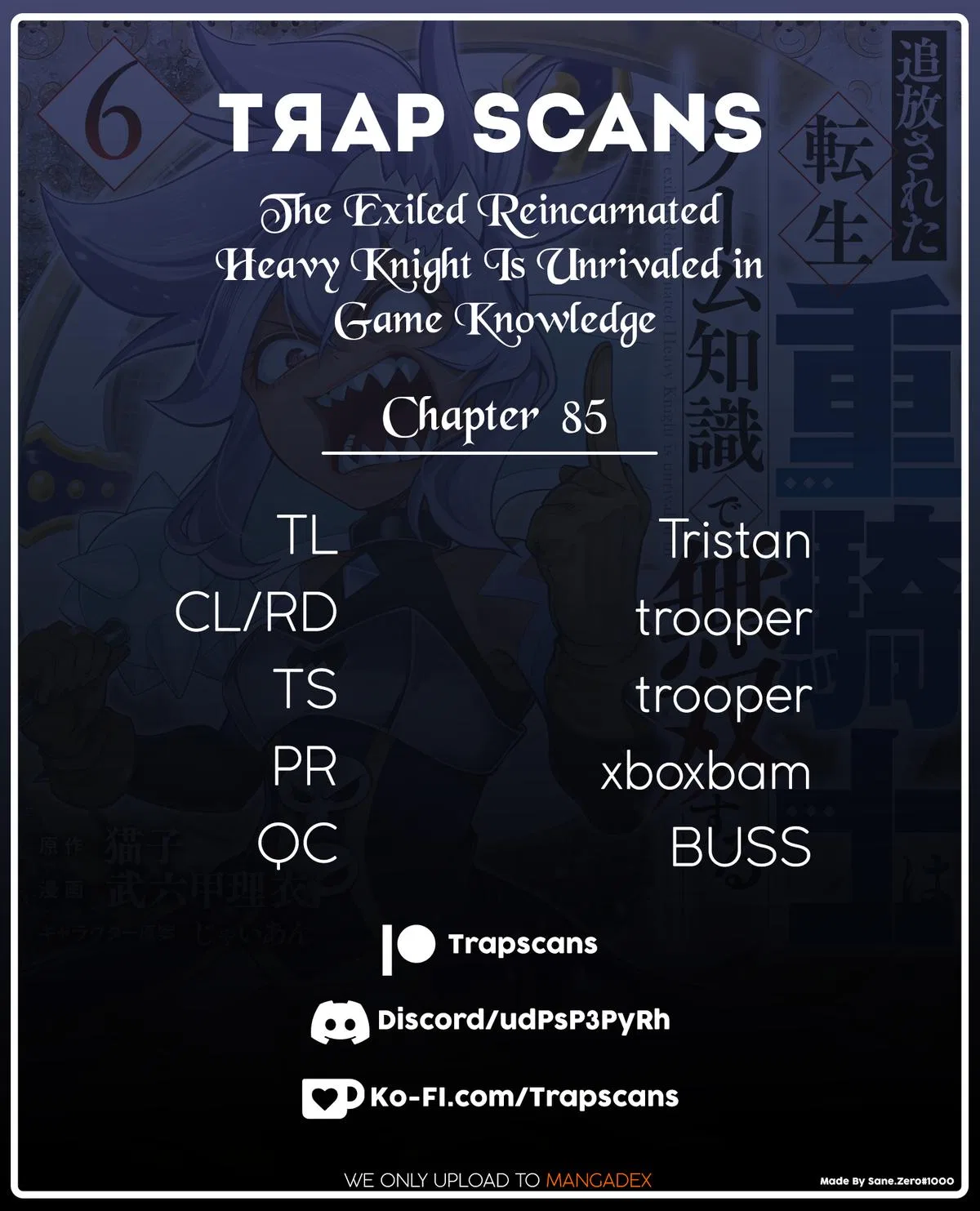 Anime – The Exiled Heavy Knight Knows How to Game the System Chapter 85 – Page 1