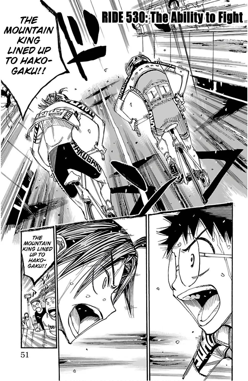 Yowamushi Pedal Chapter 530 – Page 1