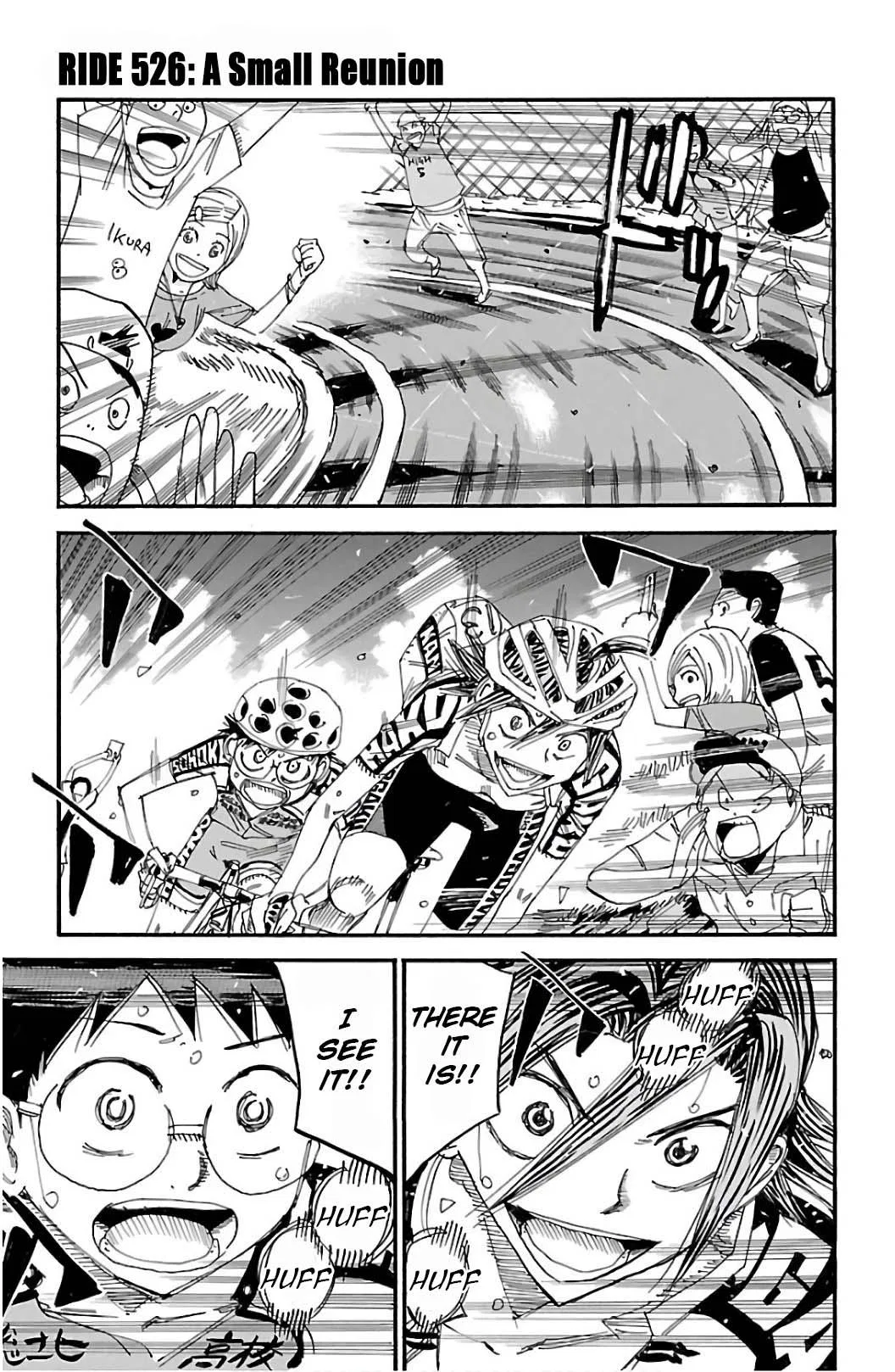 Yowamushi Pedal Chapter 526 – Page 1