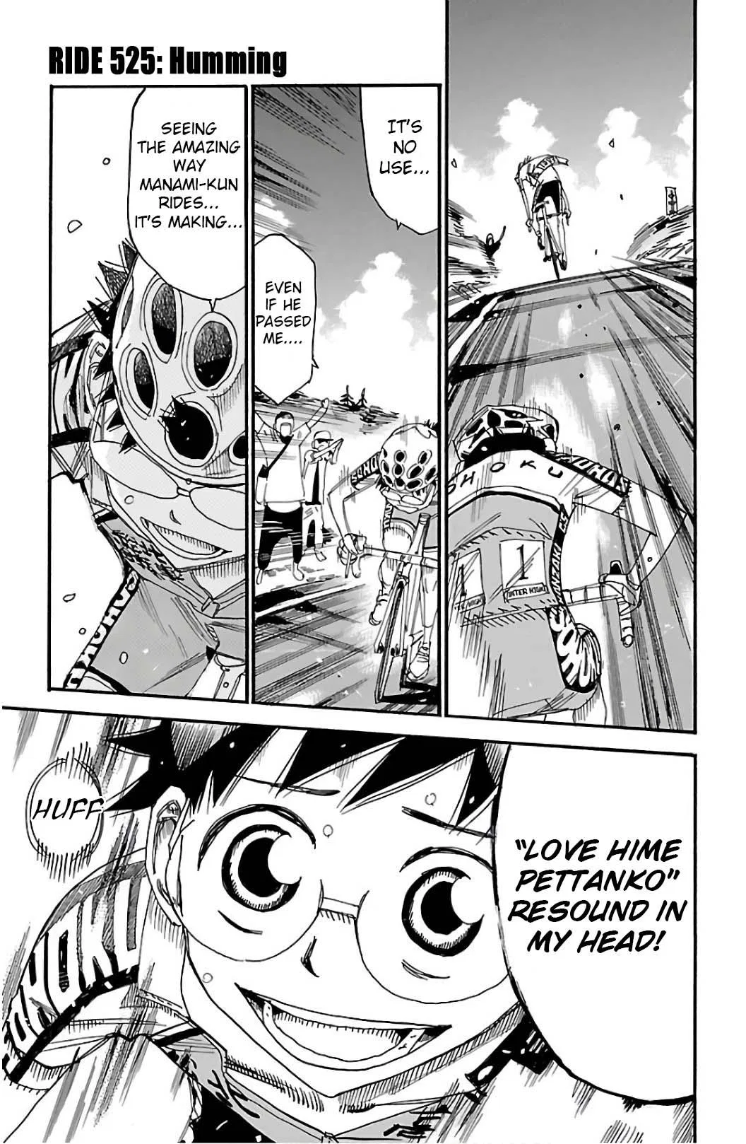 Yowamushi Pedal Chapter 525 – Page 1