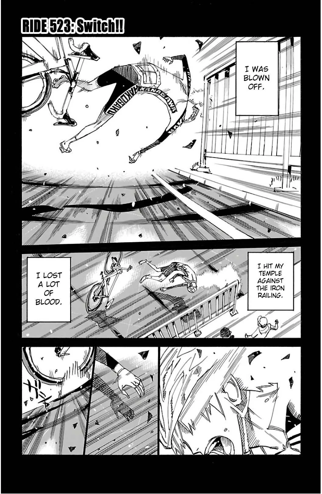 Yowamushi Pedal Chapter 523 – Page 1