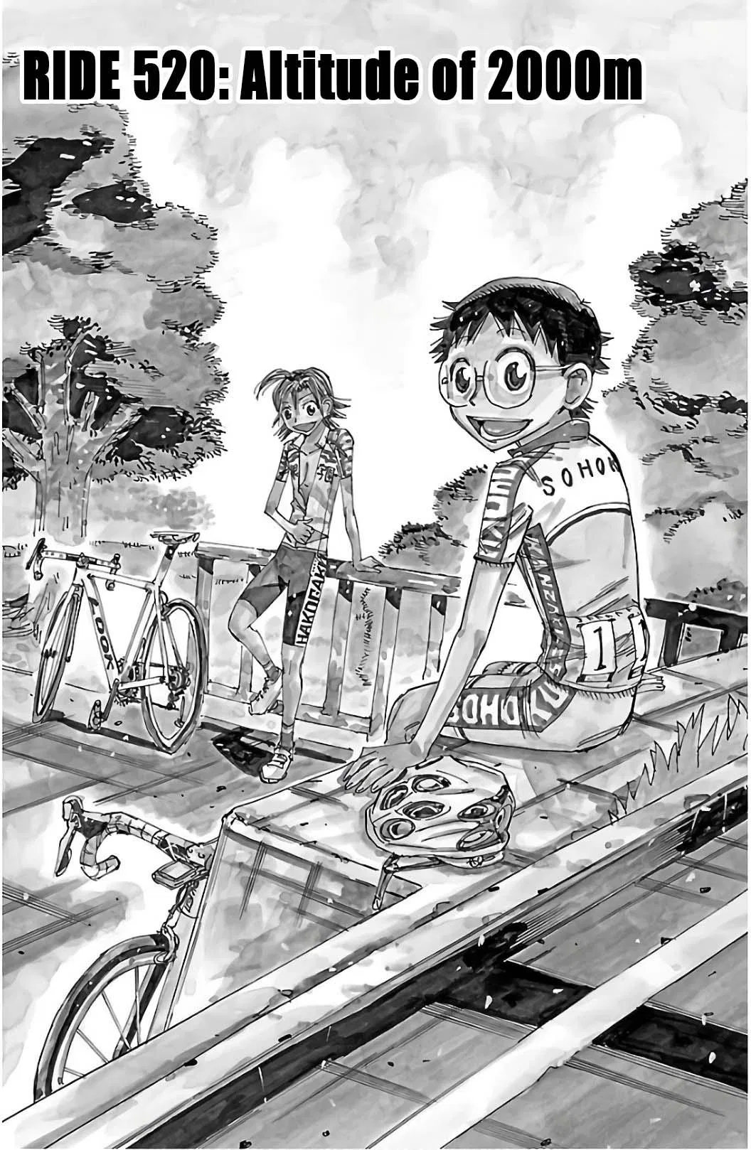 Yowamushi Pedal Chapter 520 – Page 1