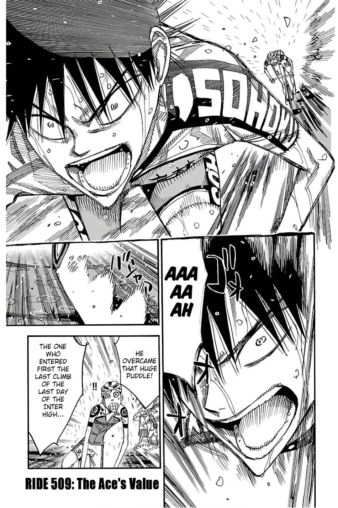 Yowamushi Pedal Chapter 509 – Page 1
