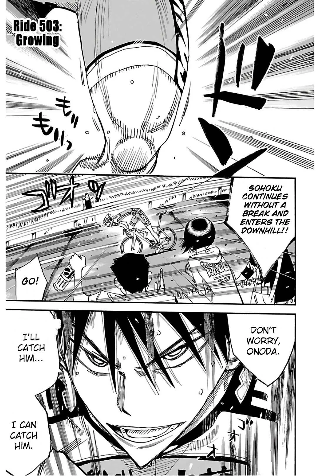 Yowamushi Pedal Chapter 503 – Page 1