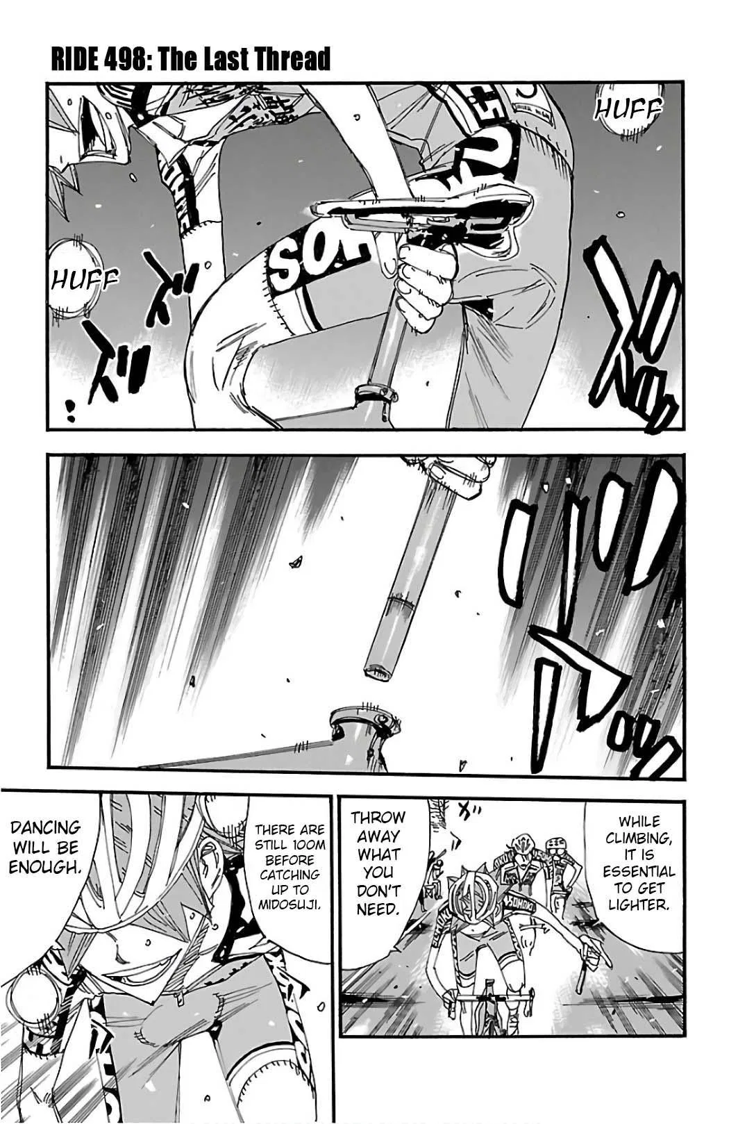 Yowamushi Pedal Chapter 498 – Page 1